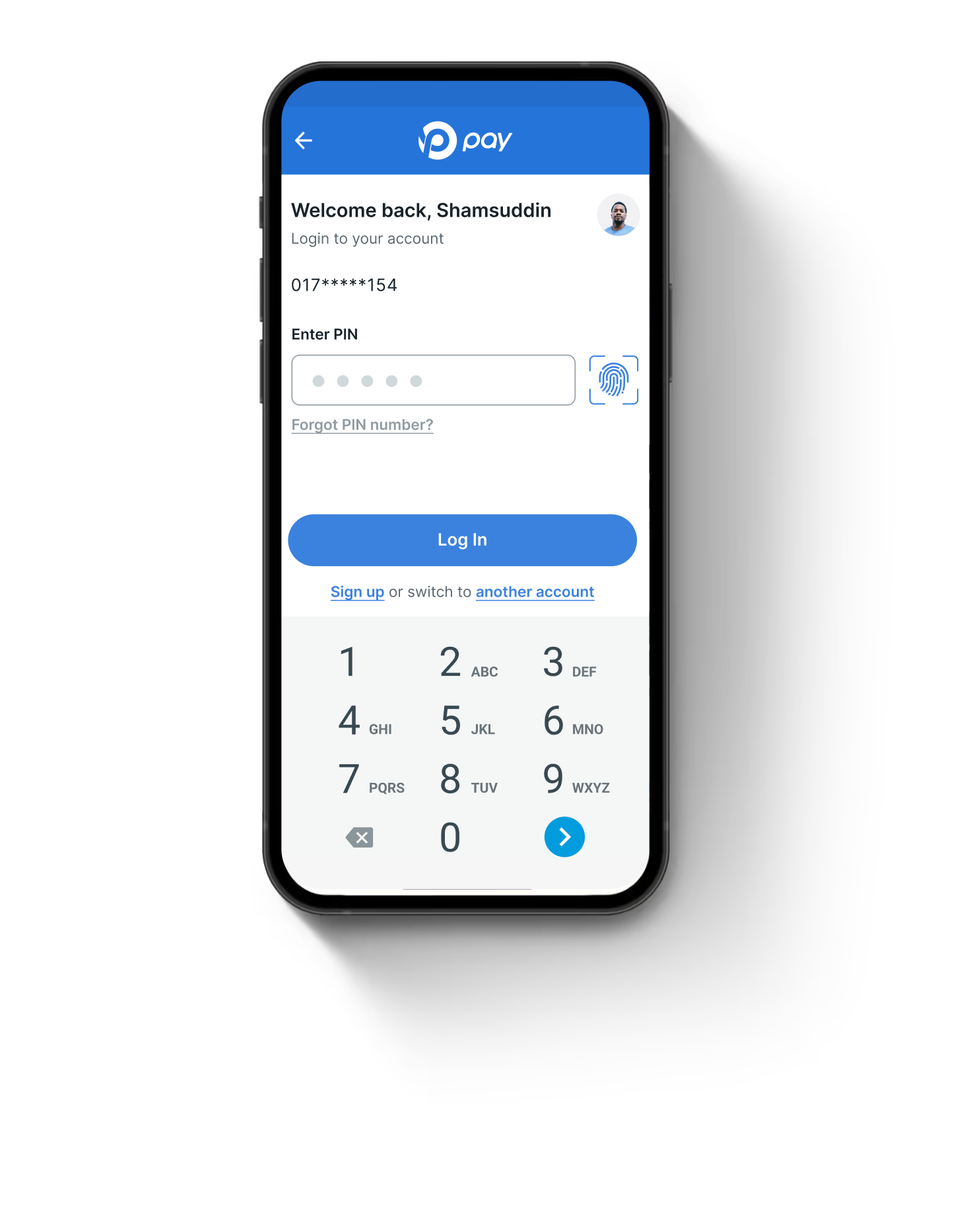 In-App Add Fund Source